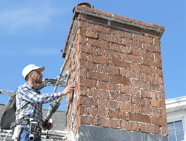 Brickwork for a chimney rebuild by Hilton Head Island Chimney Sweep in Hilton Head Island, SC