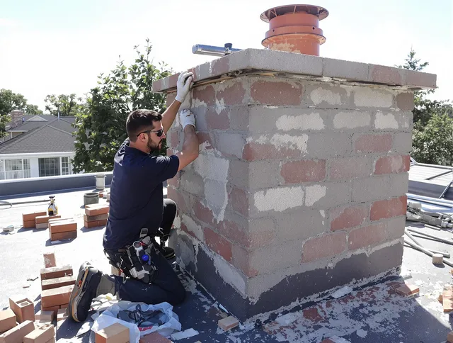Advanced chimney repair process by Hilton Head Island Chimney Sweep in Hilton Head Island, SC