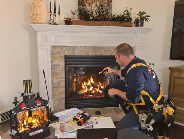 Safety-focused fireplace inspection by Hilton Head Island Chimney Sweep in Hilton Head Island, SC